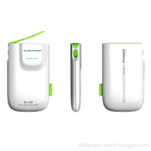 Dual USB port power banks for iPad 3, iPhone, HTC, Samsung and Nokia, 6,800mAh